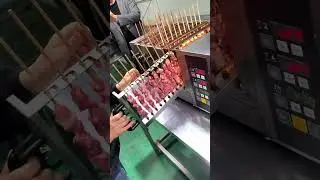 360 degree automatic flip skewer machine😘