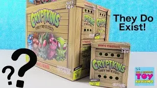 Cryptkins Vinyl Figures They Do Exist Cryptozoic Unboxing Review | PSToyReviews