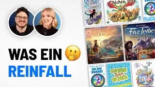 Ein Reinfall 🫢 und andere Brettspiele im Kurz-Fazit