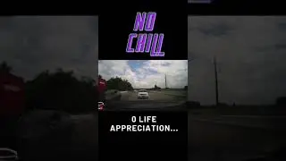 EPIC HIGHWAY CAR CRASH 😱 - ZERO Chill 😱 #dashcam #shorts