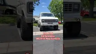 3rd Generation Ford Econoline OBS Brick Nose lift kit in 2025