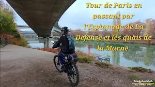Balade Dominicale : Tour de Paris, Esplanade De La Défense et Quai de la Marne 🍁🍂🪾📸🎥🪽 Dji Neo