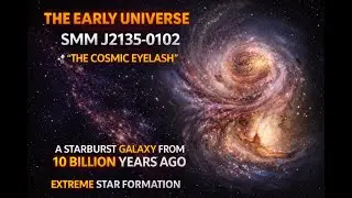 Inside a 10-Billion-Year-Old Galaxy 🔭 | SMM J2135-0102 #CosmicDrive