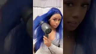 22inch Navy Blue from @itsmumiii 💙 Very pretty and gorgeous slay it from @eullairhair to get same