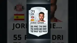 Jordi Gomez | FIFA Cards through the years
