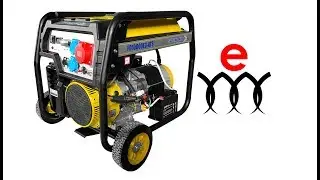 Generator de curent trifazat, Stager FD 10000E3, putere 8.5 KW, motor 19 CP + Automatizare ATS