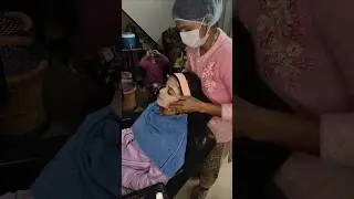 basic facial with steam #trending #viral #shorts #face #clean up #