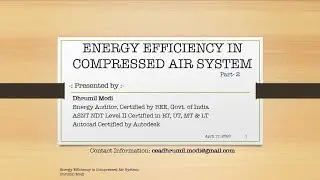 Energy Efficiency in Compressed Air 2