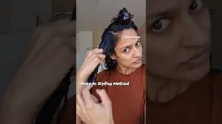 Rake-in Method for curl styling #ashba #curlyhair #styling