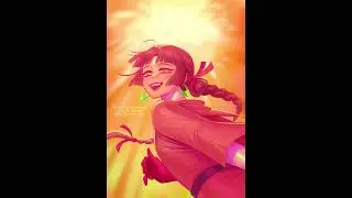 #TouchStarved Fan MC Painting Process #TouchstarvedGame #redspringstudio #SpeedPaint