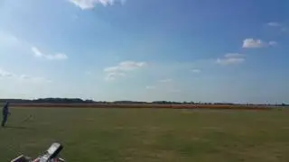 Krumpp SF104G nach Crash in den Fangzaun