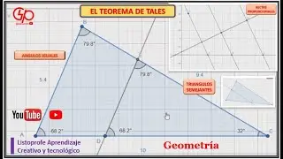 EL TEOREMA DE TALES