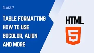 📊 HTML Table With Formatting Tags | Table Tag Tutorial Part 2 | Beginner Friendly