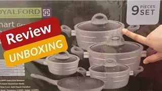 Unboxing & Review in Urdu/Hindi - RoyalFord Granite Cookware Set