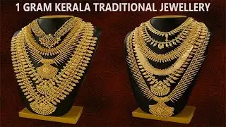 1 Gram Gold Plated Kerala Traditional Jewellery Collections with Price
