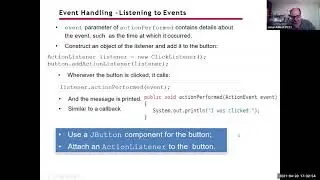 Big Java - Chapter 10 - GUI - Event Handling