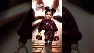 Cute Adorable Outfit Ideas|Baby Viral Walk#shorts #trending #cute #viralvideo #fashion #style #viral