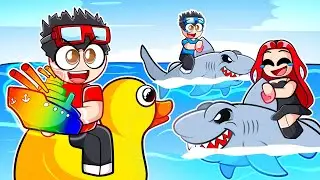 Me Hice Pasar por NOOB, Luego Usé Mi BARCO de $100,000 en Roblox!
