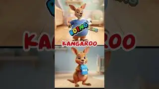 IJKL Iguana Jaguar Kangaroo Lion Drink Milk Grow Big Fast | ABC Animal Sounds Milk Song for Kids 🥛🦎