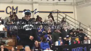 2019 Evergreen Valley Cougars Wrestling - MidCal Highlights (v2)