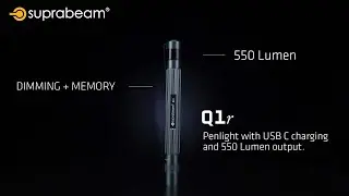 Suprabeam Q1r 550 Lumen rechargeable Penlight Instruction Video