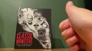 Universal Classic monsters blu ray set review/unboxing