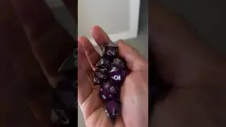 Glow-In-The-Dark Liquid-Core Dice