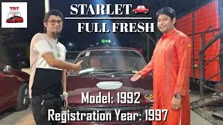 Starlet Car || Full Fresh Condition || Model: 1992 || Registration Year: 1997 || TRT CAR LOVERS ||