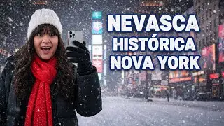 Nevasca em New york 2026
