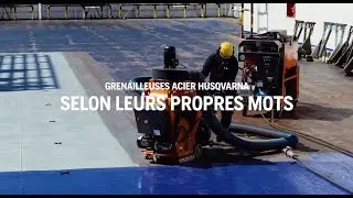 In their own words: steel blasters | Ferry (Customer) | [FR] | Husqvarna Construction