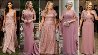 Stunning Dusty Rose Mother of the Bride Dresses for a Romantic Look
