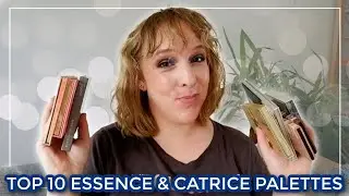 TOP 10 ESSENCE & CATRICE PALETTES // My favorite Essence & Catrice eyeshadow palettes