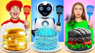 Кулинарный Челлендж: Я против Бабушки с Роботом от Mega DO Challenge