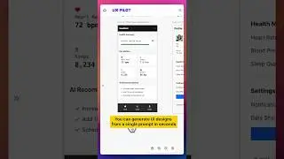 Generate UI design with UX Pilot AI