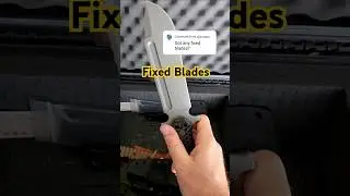 Do I Have Any Fixed Blades? #edgedmindset #fixedblades #fulltang #knifecollection