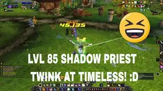 LEVEL 85 Shadow Priest Twink WORLDPVP Firestorm 5.4.8