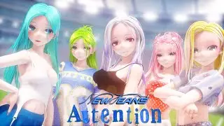 [MMD] NewJeans (뉴진스) 'Attention'  [Motion DL]
