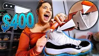 Destroying My Husbands Jordans and Surprising Him With New Ones!!