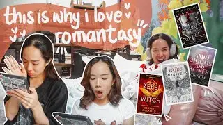 reading all the hyped romantasy books (and further falling in love with fantasy) 🐉🧚
