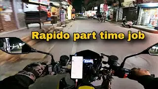 Rapido Rider Income | Part Time Job Se Kitni Kamai? 😱 सचाई