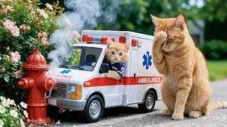 ✈️A Mother Cat and Her Kitten Struggle to Earn Money for a Dream👨&zwj;👩&zwj;🐱 #aicat #kitten