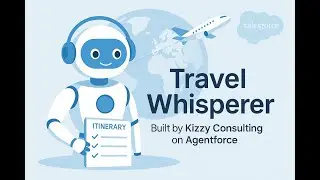 Planning travel just got smarter with AI, Agentforce | AI Travel Agent | Sanjeet Mahajan