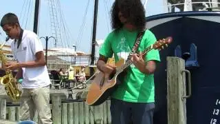 Dequan Lepage (Sax) & A J Boutilier 7of8 Blue Basa