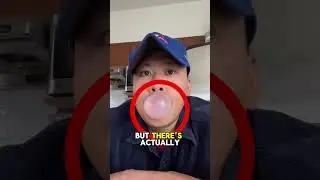 How To Blow a Bubble With Gum😨 #talent