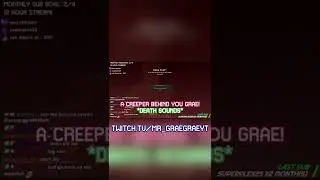Creeper VS. Minecraft Hardcore #shorts #minecraft #ytshorts #streamclips #streamfails