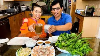 Gỏi Cuốn Tươi Từ Vườn – Bữa Ăn Việt Giản Dị Đậm Tình Quê Giữa Lòng Canada 🇨🇦2039》  Vườn Rau Việt