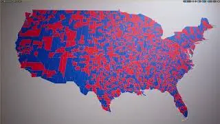 UE5 USA Counties performance with 10,300+ simple  Nanite meshes at 4k on RTX 3090