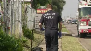 Firefighters mow, clean up Southwest Inn deadly fire scene