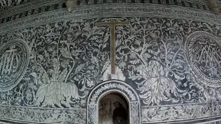 Pinturas prehispánicas en convento de monjas #malinalco 