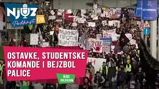 Vučevićeva ostavka. 24h na Autokomandi. Napadi na studente, dokle? : Njuz Podkast 176